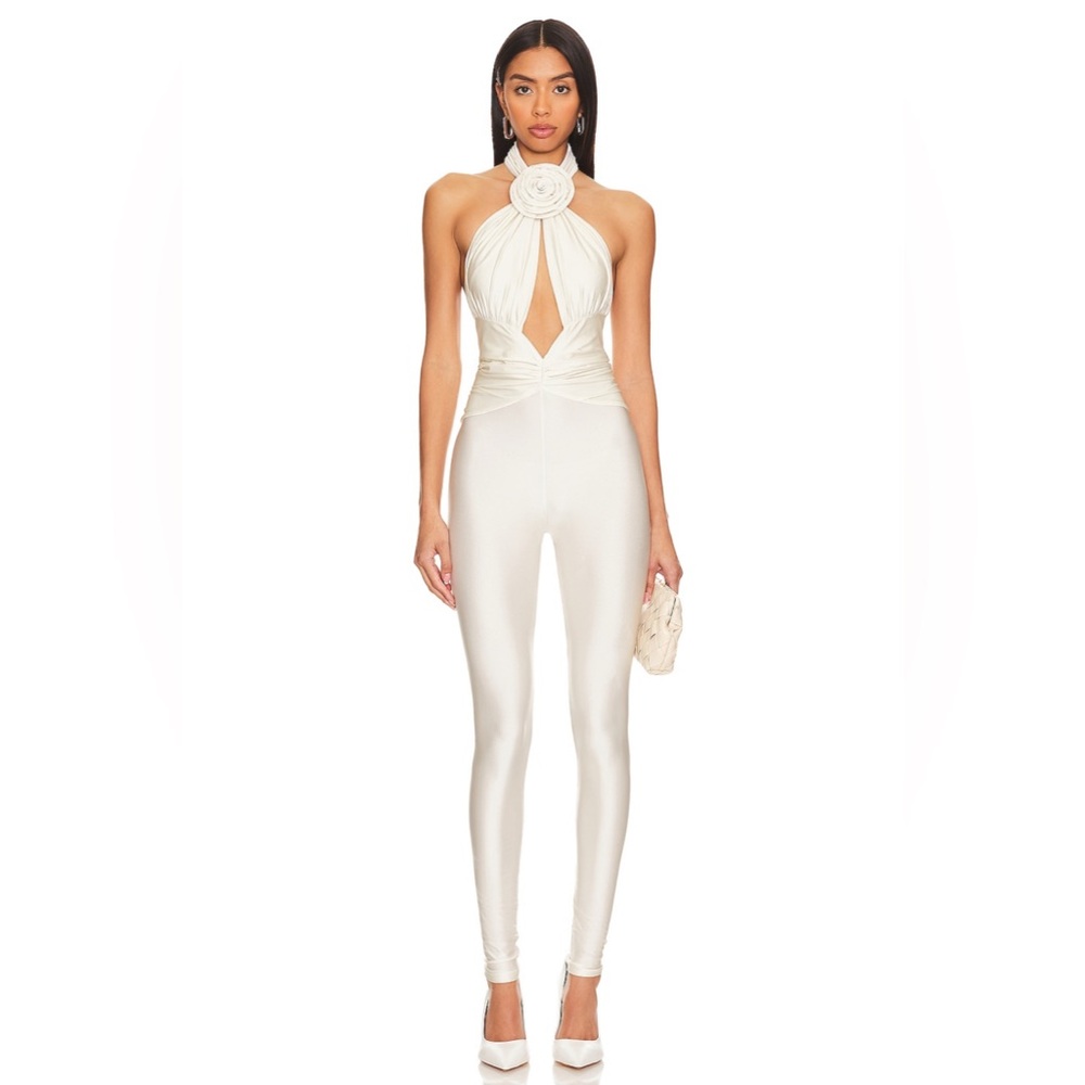 BRIDE / BRIDAL | Ronny Kobo White Jumpsuit | Worn Once | Size M